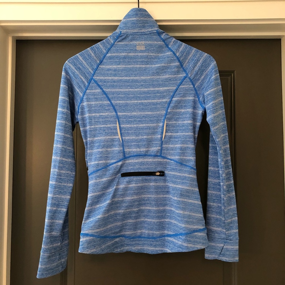 🌺 VS Long Sleeve Zip Up Light Blue XS TP XP Women - Picture 5 of 8